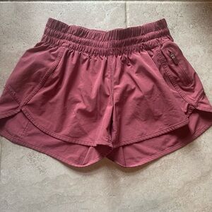 lululemon athletica Dusty Rose Athletic Shorts